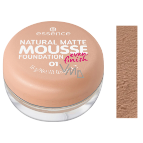 Essence Natural Matte Mousse Foundation mousse make-up 01 16 g