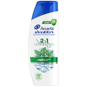 Head & Shoulders Menthol 2in1 anti-dandruff shampoo and hair conditioner 250 ml