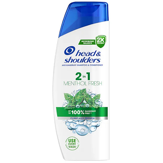 Head&Shoulders Menthol 2in1 anti-dandruff shampoo and balm 250 ml