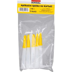 Soudal replacement applicator for cartridges, 5 pcs