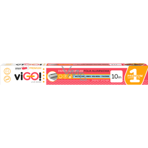 viGO aluminum foil extra strong 15 μ, width 29 cm, length 10 m