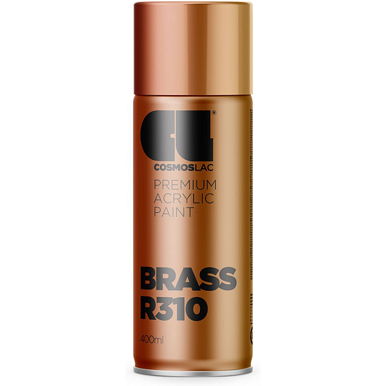 CL Cosmoslac decorative acrylic spray R310 clear brass 400 ml