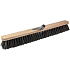 Indoor broom wooden, hair mix 90/10, length 60 cm