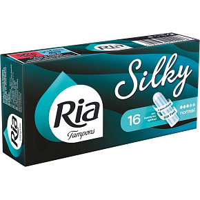Ria SILKY normal tampons, 16 pcs