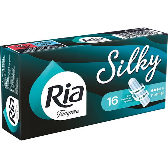 Ria SILKY normal tampons, 16 pcs
