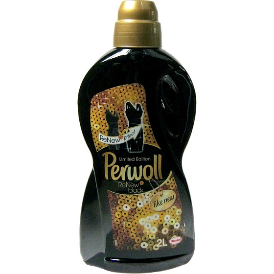 Perwoll ReNew Black washing gel restores an intense black color, protects against loss of shape 2 l