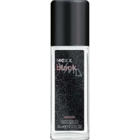 Mexx Black Woman perfumed deodorant glass for women 75 ml