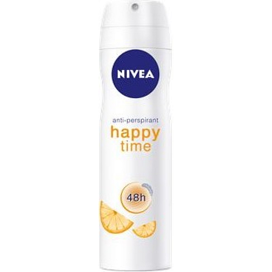 Nivea Happy Time antiperspirant deodorant spray for women 150 ml
