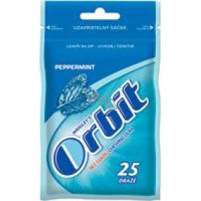 Wrigleys Orbit Peppermint Sugar-Free Chewing Gum Bag 25 pcs 35 g