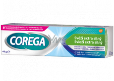 Corega Fixation Cream Fresh extra strong for complete and partial denture prostheses 40 g