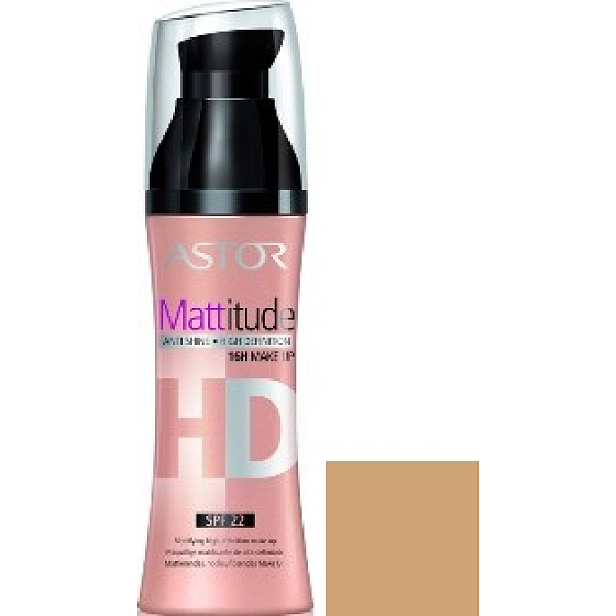 Astor Mattitude HD SPF22 Makeup 012 Natural 30 ml
