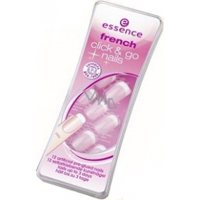 Essence Click & Go artificial nails for French manicure 12 pieces