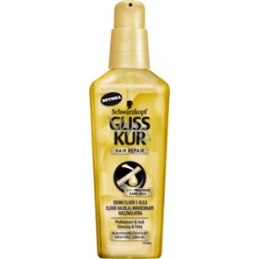 Gliss Kur Ultimate Repair Daily Elixir with oils for damaged and dry hair 75 ml