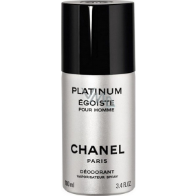 Chanel Egoiste Platinum deodorant spray for men 100 ml