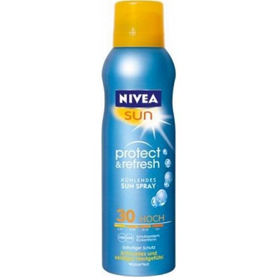 Nivea Sun Protect & Refresh OF30 + cool invisible suntan spray 200 ml