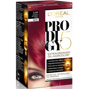 Loreal Paris Prodigy 5 Hair Color 6.60 Very Intense Red