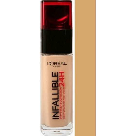 Loreal Infallible Fresh Foundation 24h Makeup 140 Golden Beige 30 ml