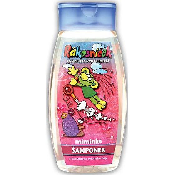 Bohemia Gifts Kids Rákosníček baby 2 in 1 hair and body shampoo 250 ml