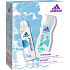 Adidas Climacool deodorant antiperspirant spray 150 ml + Protect shower gel 250 ml, for women cosmetic set