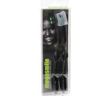 MegaSmile Black Whitening Loop Softest toothbrush lightest in the world with a bulkier handle 2 pieces, duopack