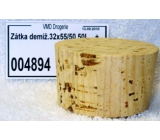 Cork stopper for demijohn 32 x 55 x 50 mm, 50 l