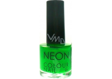 Dor Neon Colour Nail lak na umělé nehty N2 neonová zelená 9 ml