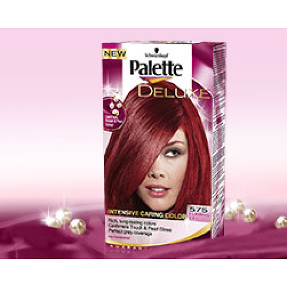 Schwarzkopf Palette Deluxe hair color 575 fiery red 115 ml