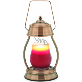Candle Warmers Hurricane heating lantern for candles copper 15.5 x 27 x 5 cm