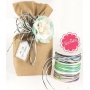 Ditipo Coil Raphia violet green white 5 m