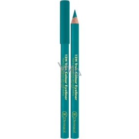 Dermacol 12h True Color Eyeliner wooden eyeliner 01 Turquoise 2 g