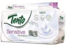 Tento Sensitive Panthenol parfémovaný toaletní papír 3vrstvý 8 rolí