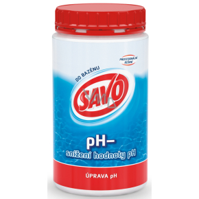Savo pH- Reduction of pH in the pool 1.2 kg, exp. 02.2026