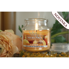 Lima Aroma Dreams Apricot aromatic candle glass with lid 120 g