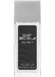 David Beckham Respect perfumed deodorant glass for men 75 ml