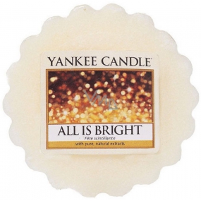 Yankee Candle All Is Bright - Everything just shines fragrant wax into the aroma lamp 22 g