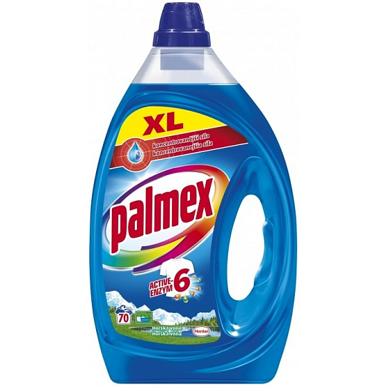 Palmex Active-Enzyme 6 Mountain scent liquid detergent gel 70 doses 3.5 l