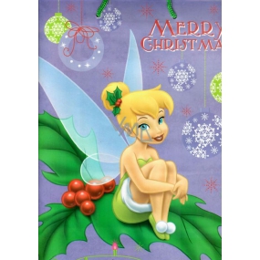 Ditipo Gift paper bag 26.4 x 12 x 32.4 cm Disney Bell Merry Christmas