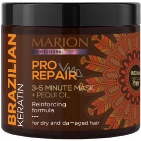 Marion Brazilian Keratin Pro Repair restoring 3-5 minute mask for dry and damaged hair 250 ml