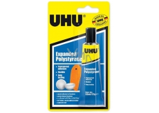 Uhu Expanded Polystyrene Contact Glue for Polystyrene and Polystyrene in combination with other materials 33 ml