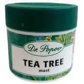 Dr. Popov Tea Tree disinfectant ointment for cold sores, acne, skin problems 50 ml