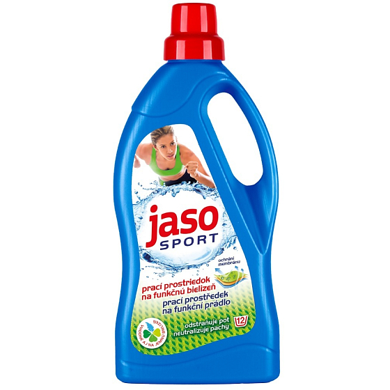 Jaso Sport liquid detergent for functional laundry 12 doses 750 ml