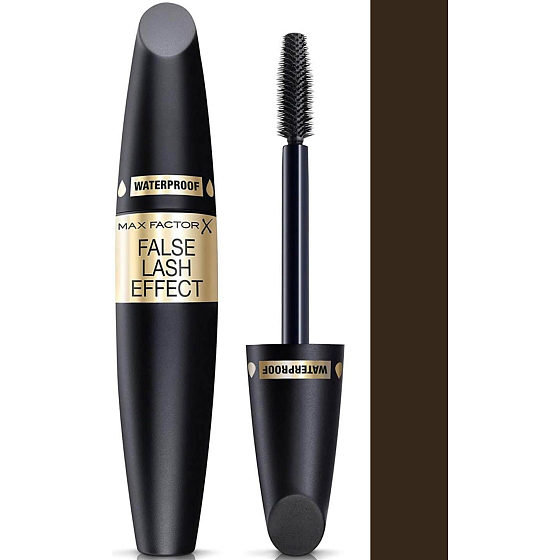 Max Factor False Lash Effect Waterproof Waterproof Mascara Black Brown 13.1 ml