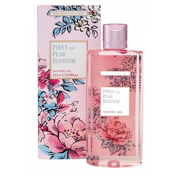 Heathcote & Ivory Pinks & Pear Blossom Refreshing Shower Gel 250 ml