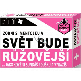 Nekupto Sweet first aid Menthol dragees The world will be pinker 15 g