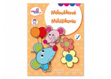 Ditipo Creative coloring book Milouškové 16 pages A4 215 x 275 mm age 3-4