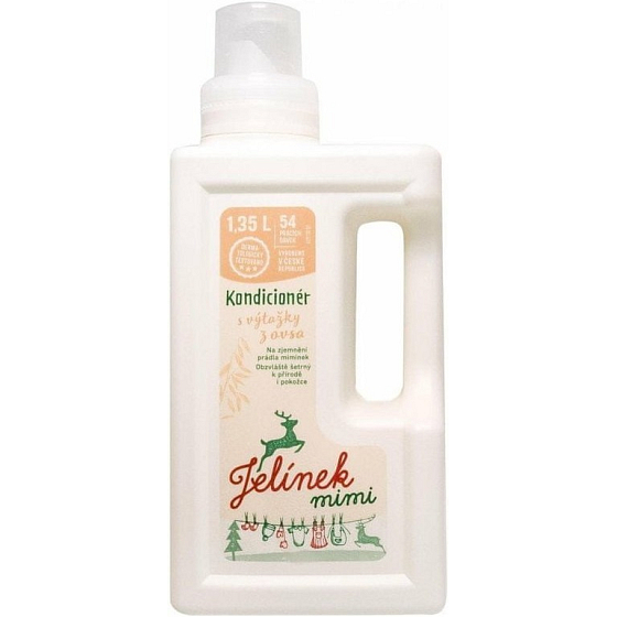 Jelen Jelínek Mimi conditioner with oat extracts for softening baby laundry 54 doses 1.35 l