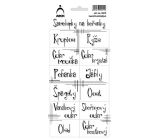 Sticker Sheet for Spice Jars Lines Semolina 11 x 23.5 cm