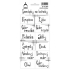 Sticker Sheet for Spice Jars Lines Semolina 11 x 23.5 cm