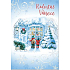 Ditipo Playing card Joyful Christmas Lubomír Lipský st., Jiří Malát and Trojan Children's Choir Údd of Transport and Communications in Prague We are looking forward to Santa Claus 224 x 157 mm