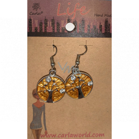 Albi Jewellery Earrings Tree of Life symbol of the interconnectedness of everything with the universe 1 pair